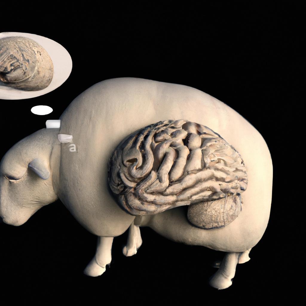 Correlating the parts of a sheep brain with their respective functions for better understanding