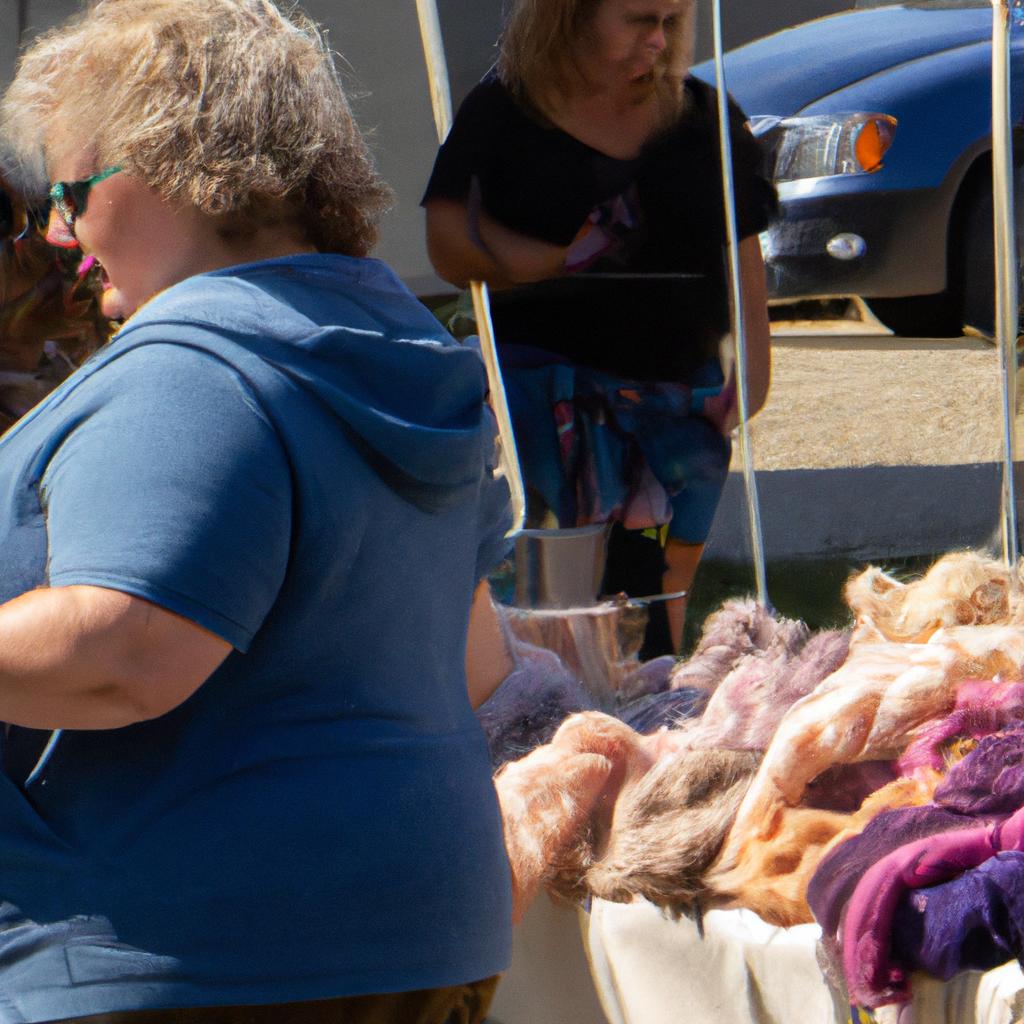 The Black Sheep Gathering 2022 marketplace is a must-visit for anyone looking for unique fiber products and supplies.