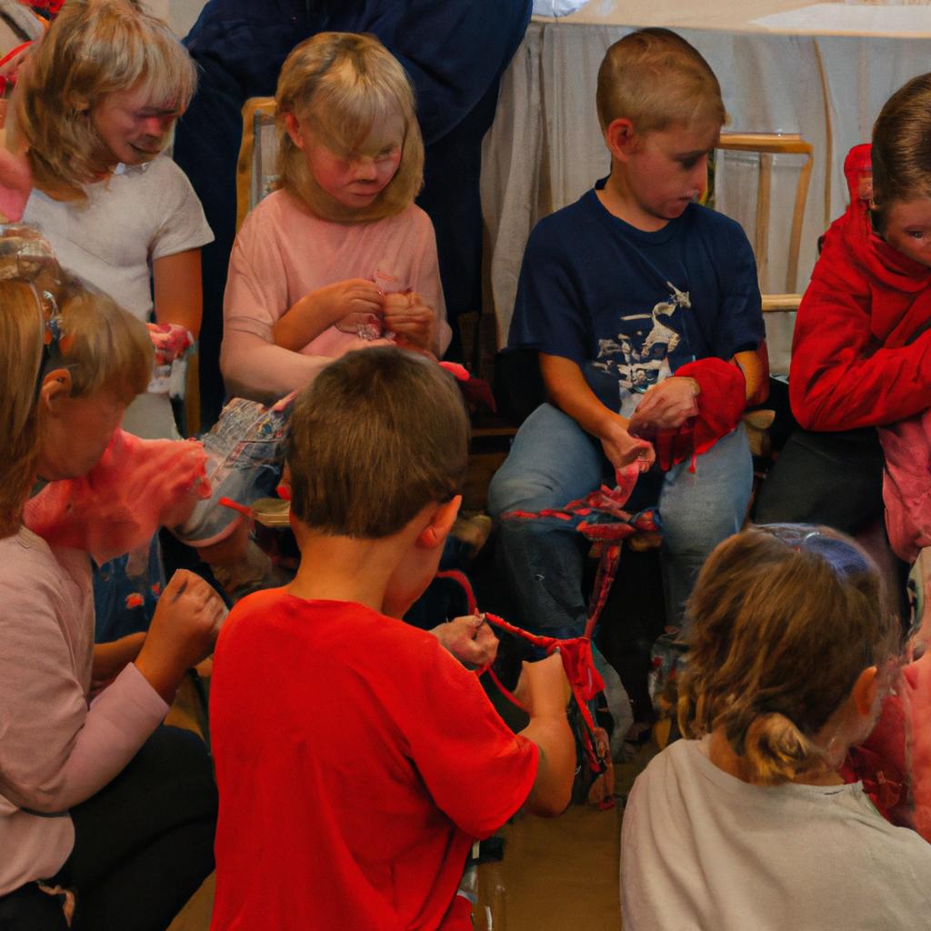 The next generation of fiber artists is learning the skills and joys of knitting at the NH Sheep and Wool Festival 2022.