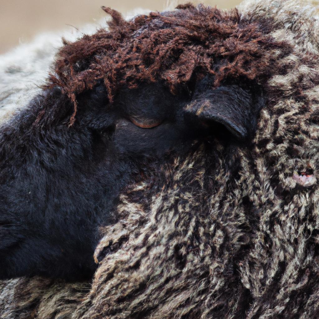Katahdin sheep have limited wool production, but their meat is of high quality with a mild flavor.