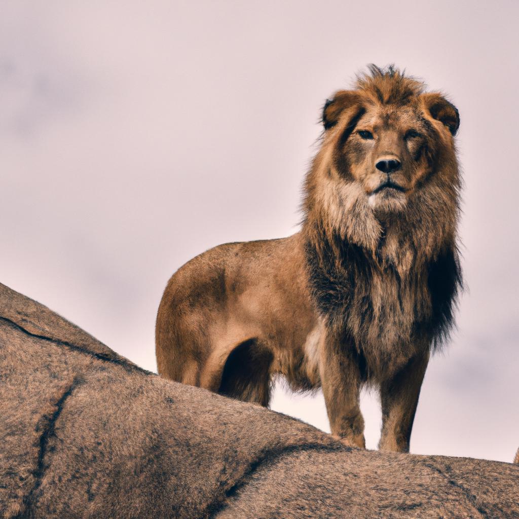 Lions do not shy away from challenges, they conquer them.