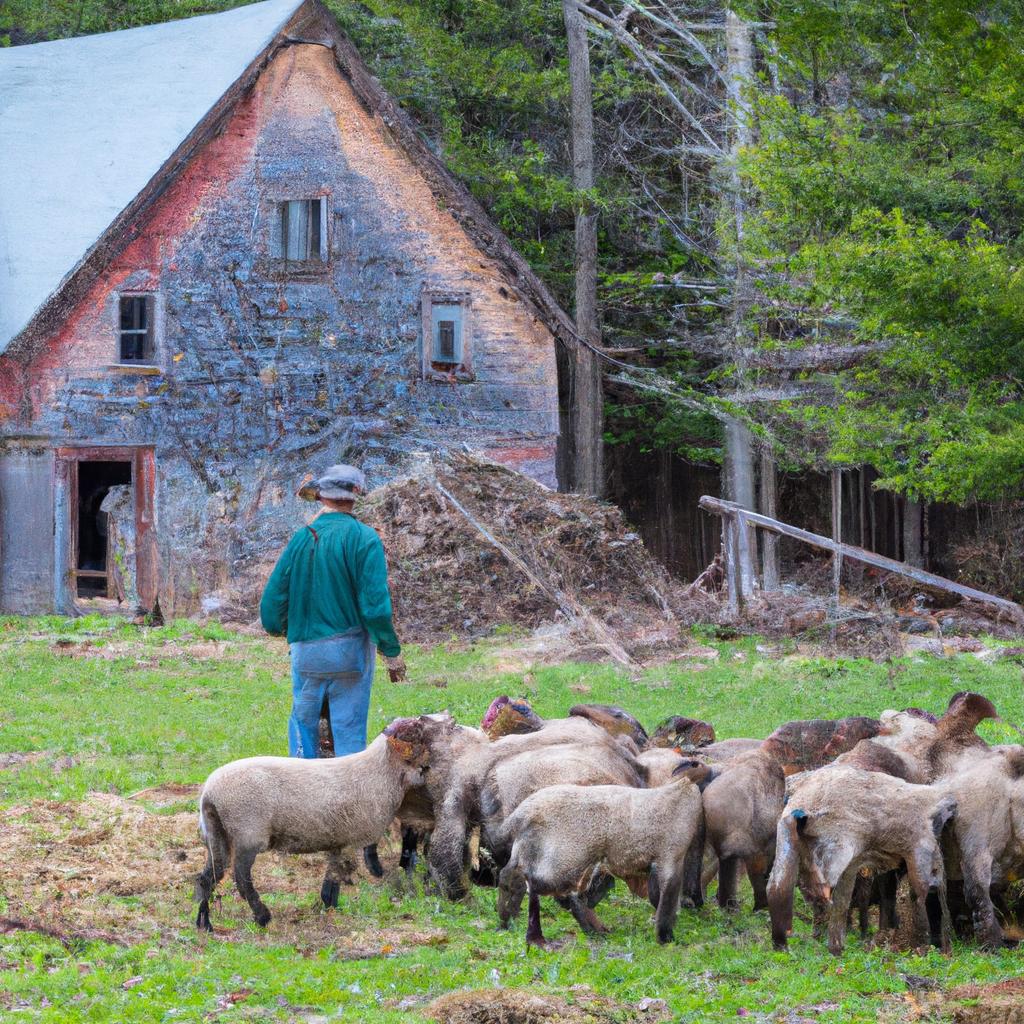 Managing Katahdin sheep per acre requires proper fencing and shelter. This ensures their safety and comfort, which is essential for their overall well-being.