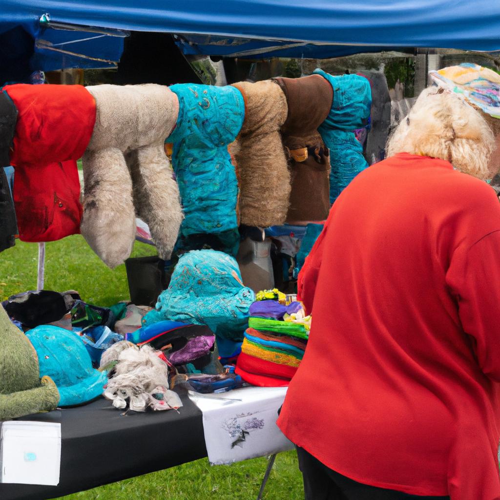 These woolen accessories are not only warm and cozy but also beautiful and unique, made by skilled artisans at the NH Sheep and Wool Festival 2022.