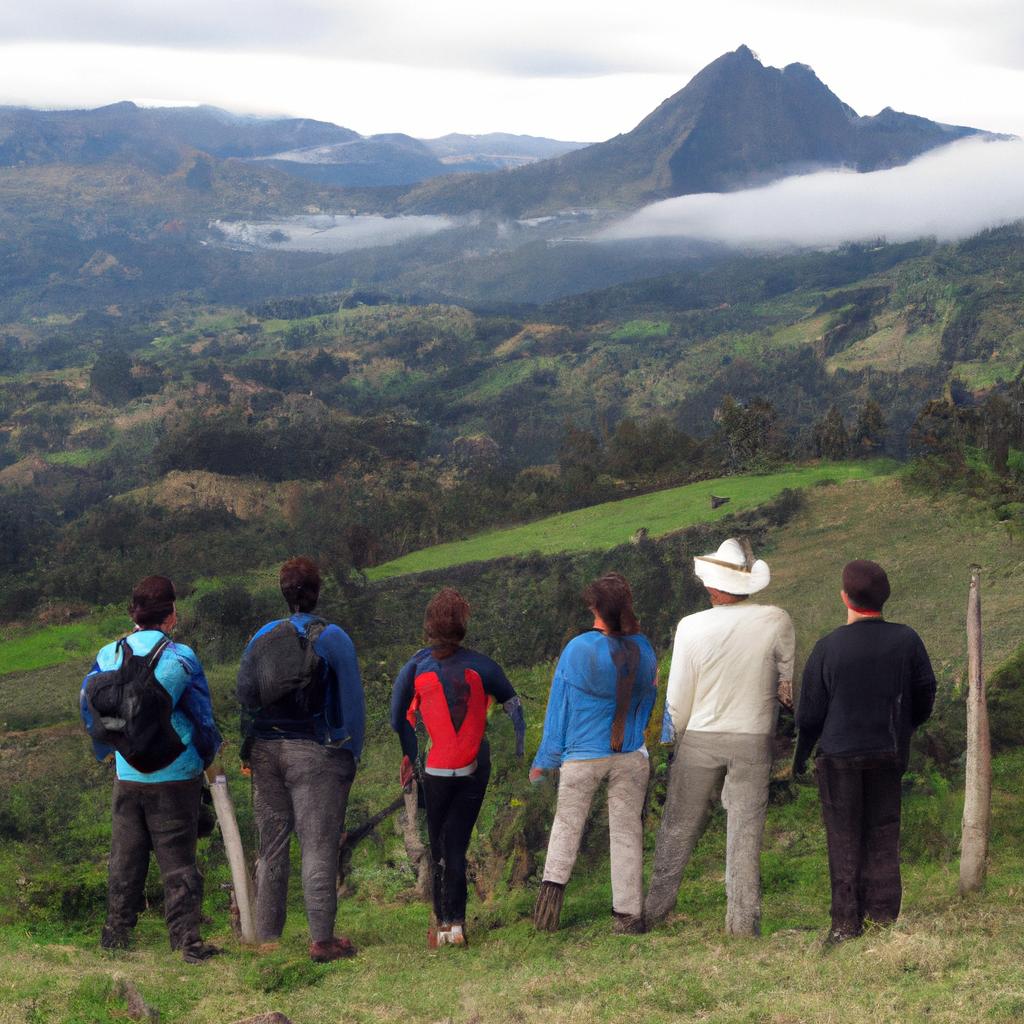 Take a hike in the Andes Mountains and enjoy the breathtaking views from Black Sheep Inn Ecuador