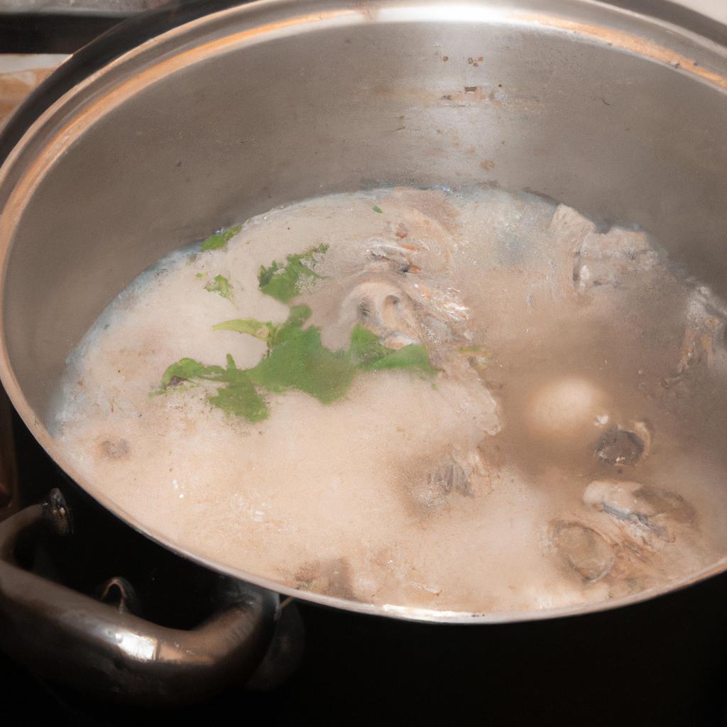 Watch as the aroma of Little Sheep Soup Base fills your kitchen with warmth and comfort.