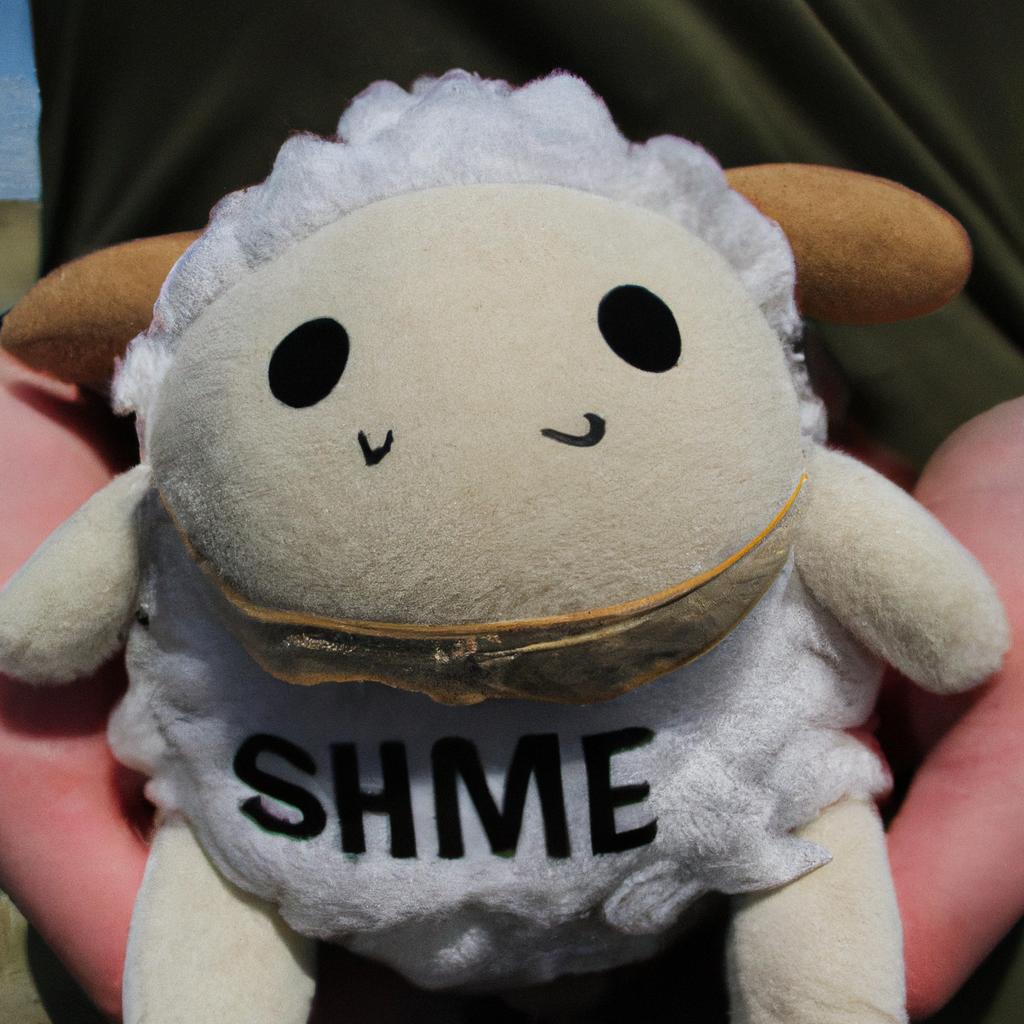 The Obey Me! Sheep Plush toy is soft and cuddly, making it a great addition to any collection.