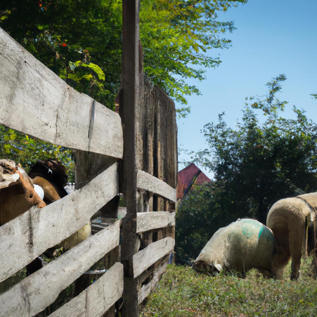 Sheep And Goat Fence