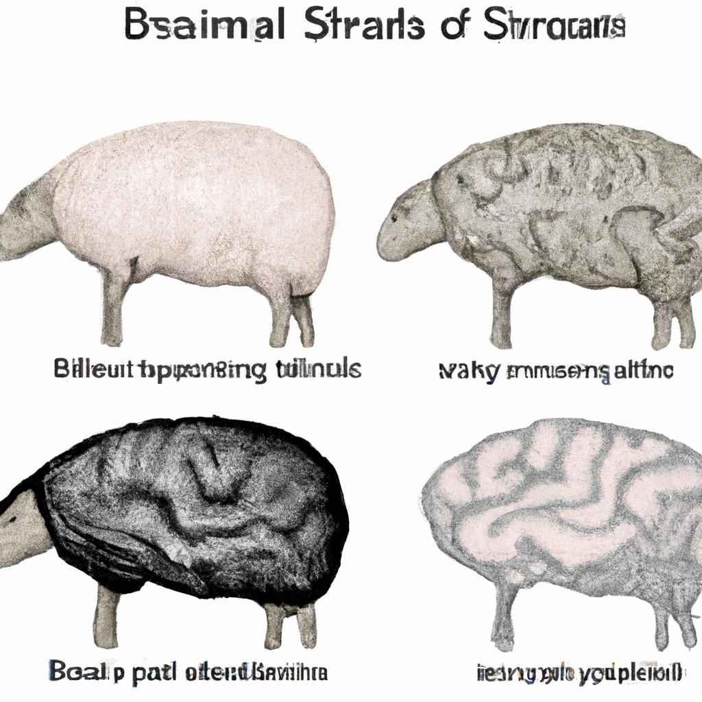 Comparing different views of the sheep brain allows for a better understanding of its structure