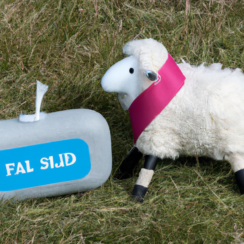 Flystrike is a common health issue in sheep and requires immediate treatment to prevent further damage.