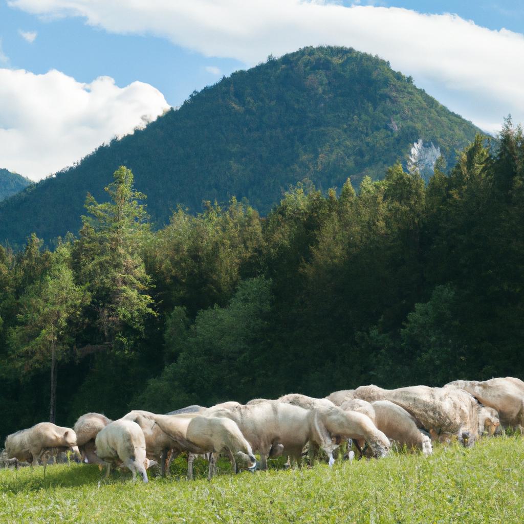 Sheep In A Landscape