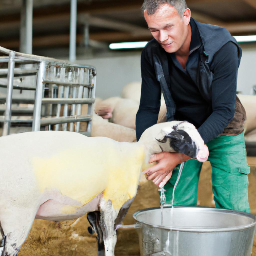 Sustainable farming practices for sheep milk ice cream production