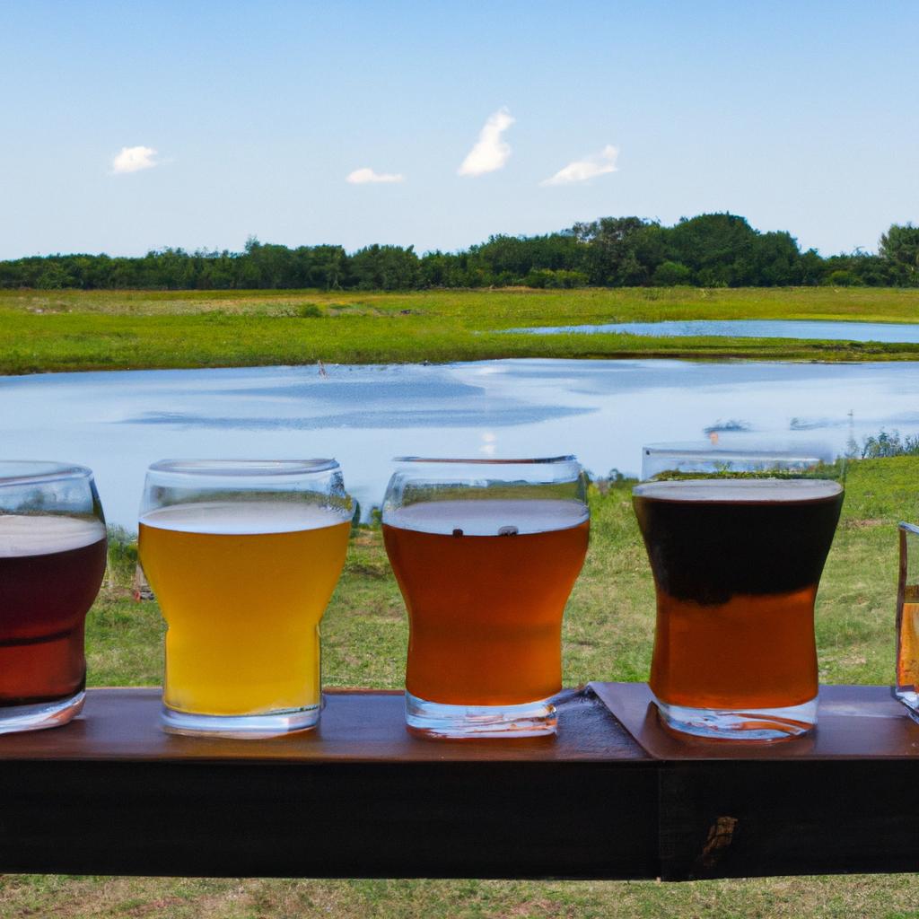 Taste the best of Sheep Pond's local beer culture while enjoying the stunning view.