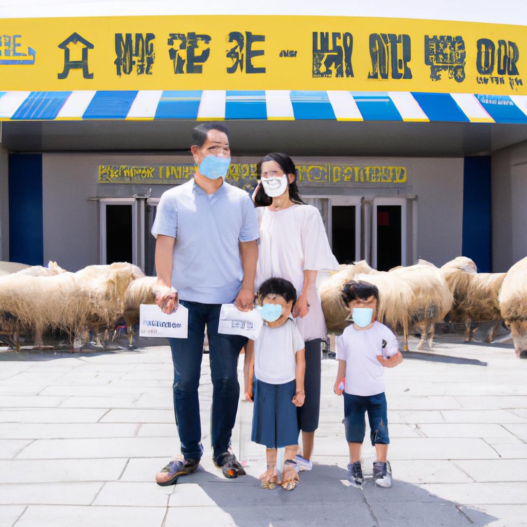 The whole family is excited to attend the Sheep Show!