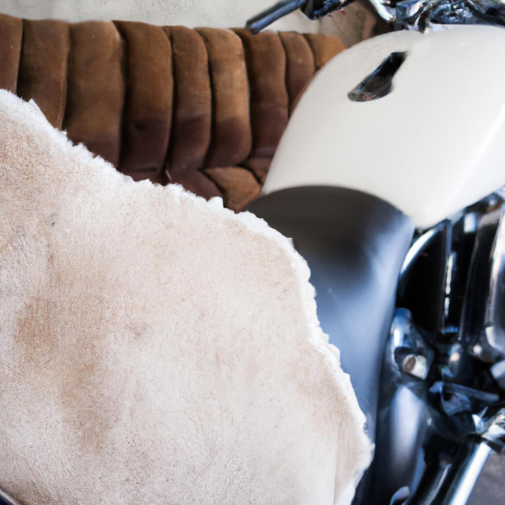 Installing a sheep skin seat cover on your motorcycle is easy and can be done in a few simple steps.