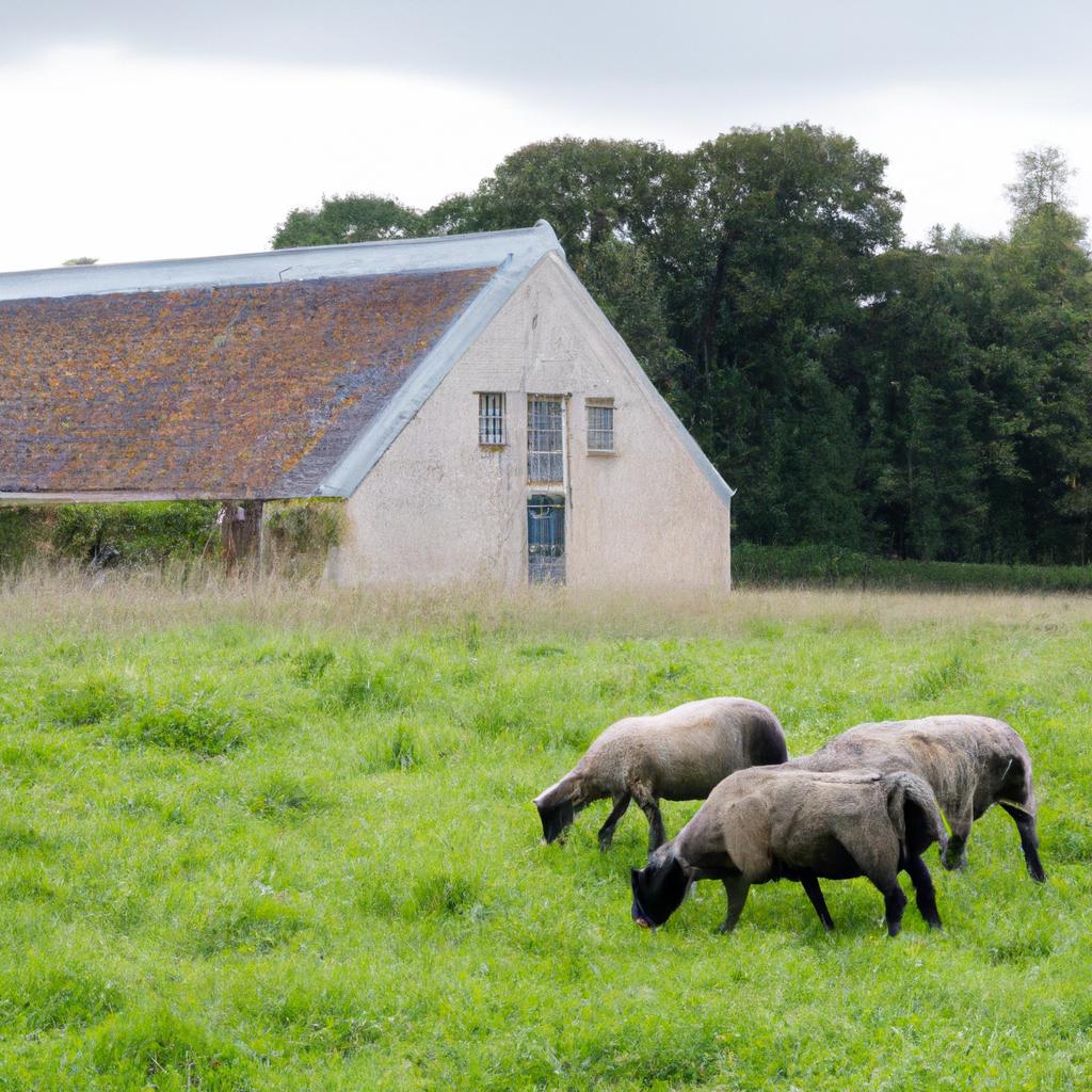 Suffolk sheep are hardy and adaptable, making them a great choice for farmers looking for low-maintenance livestock.