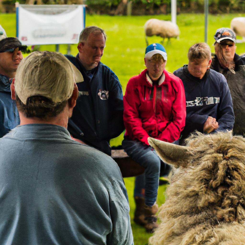 A mesmerizing sheep shearing demonstration at the VT Sheep and Wool Festival.