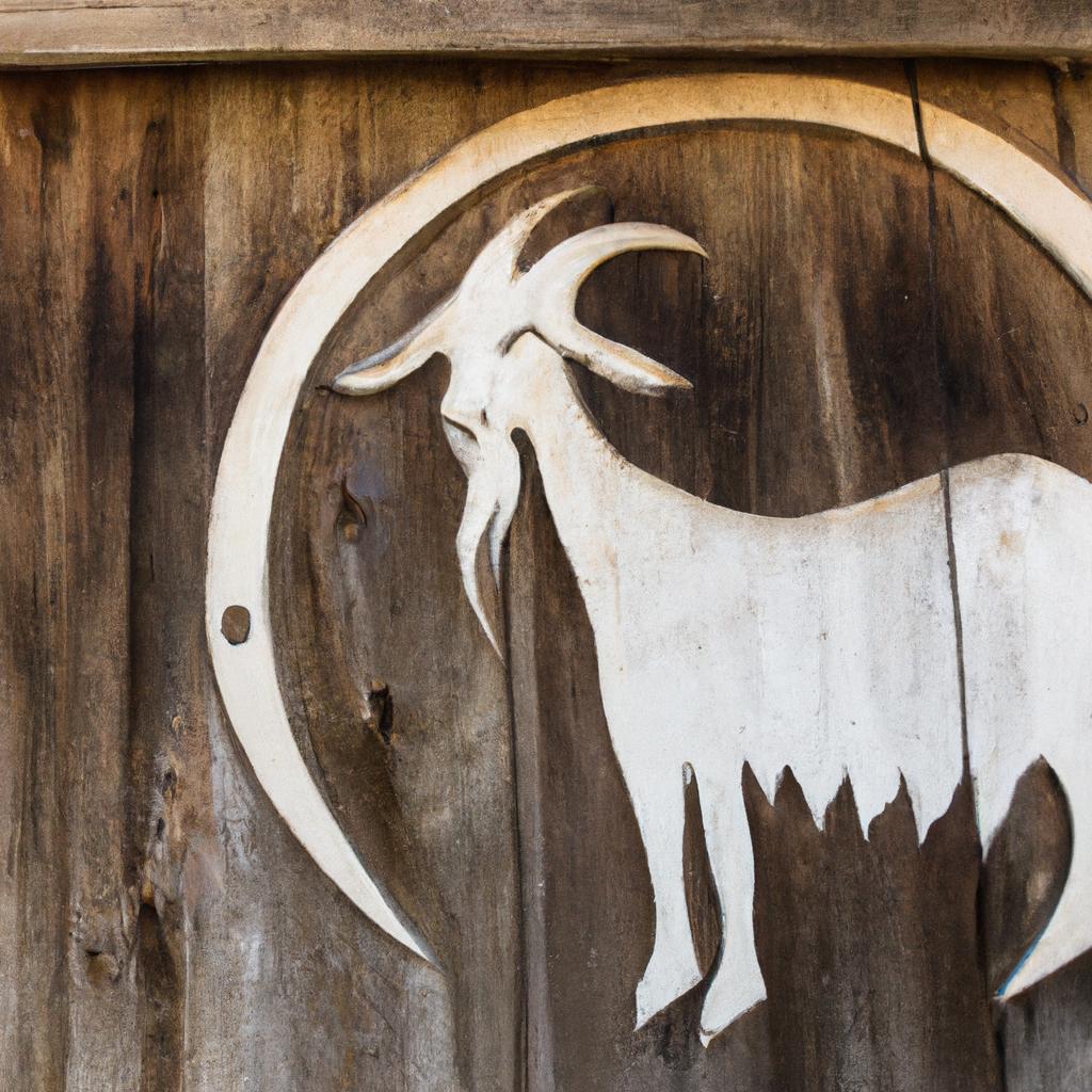 Wooden goat panels with arched designs add aesthetic value to farms.