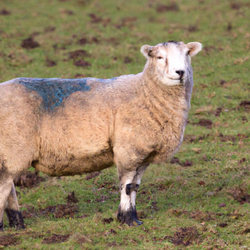 Blue Faced Leicester Sheep