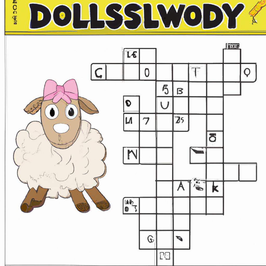 Dolly The Sheep Crossword