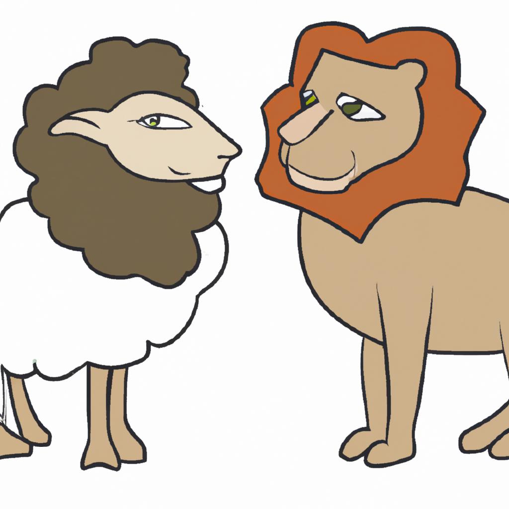 Lion And The Sheep