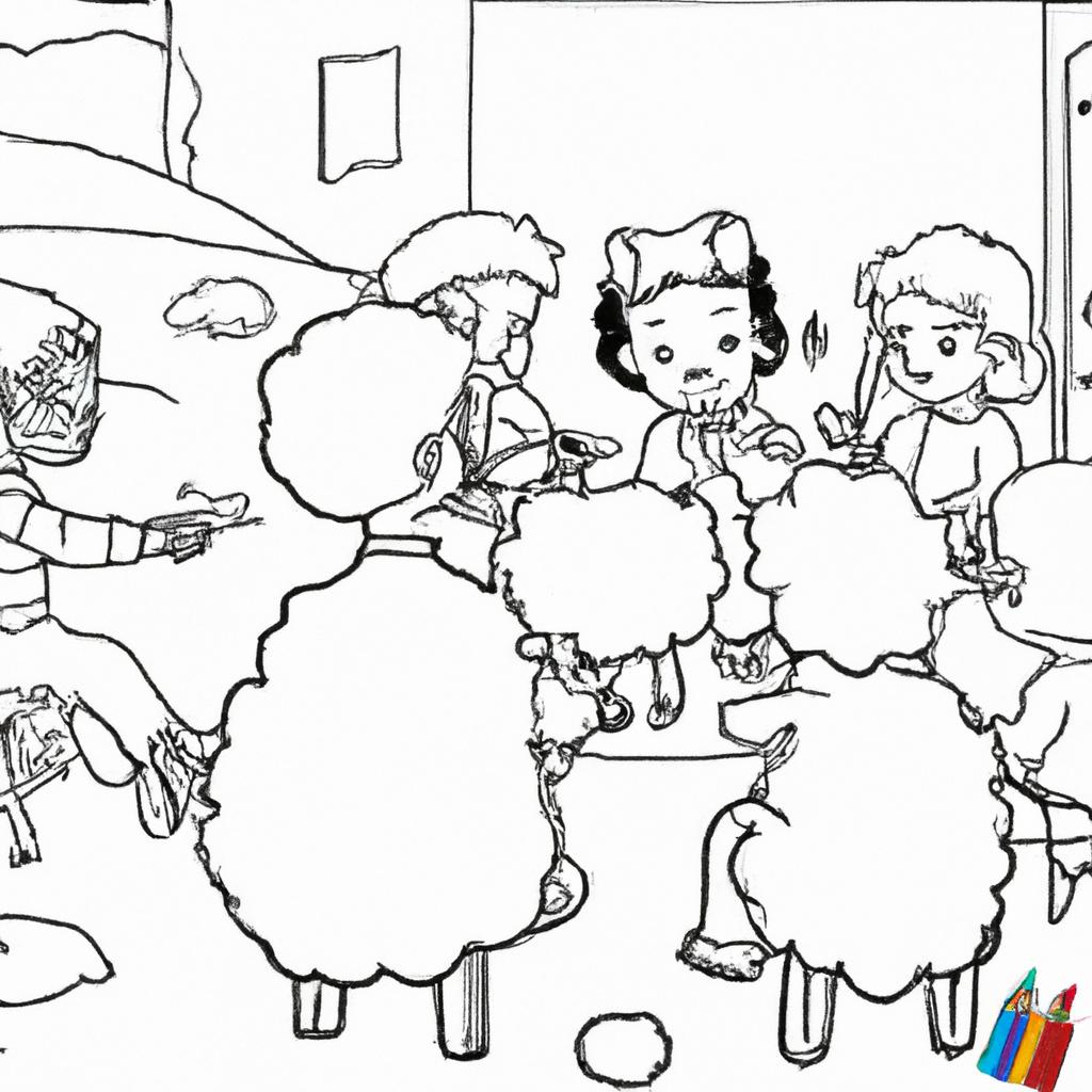 Shaun The Sheep Coloring Pages