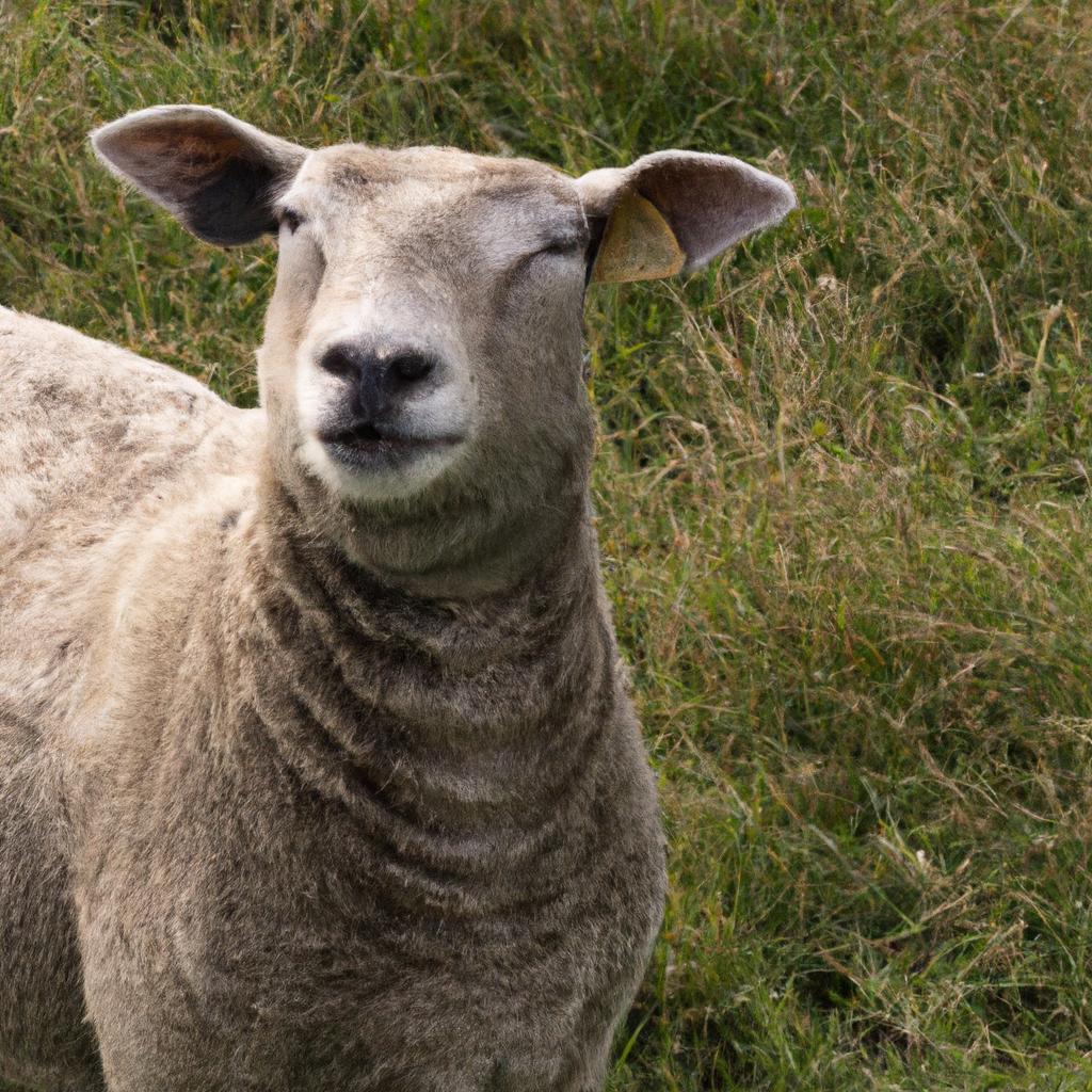 Sheep With Human Face