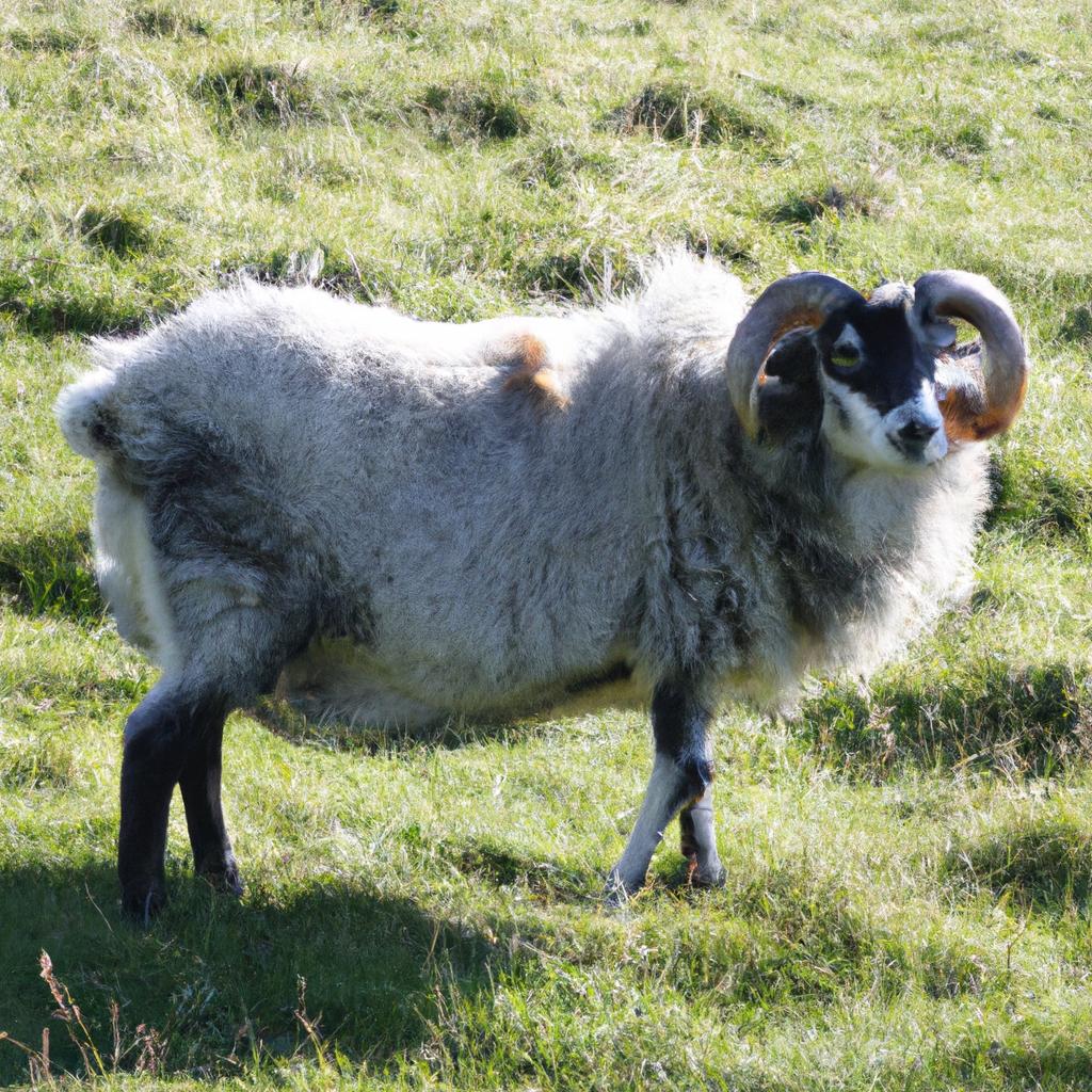 Sheep With Long Tails