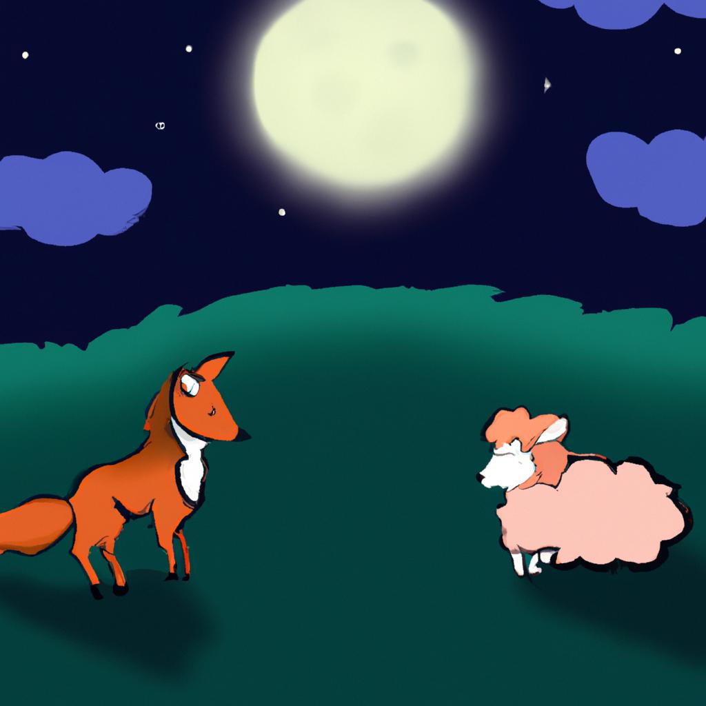 The Fox And The Sheep