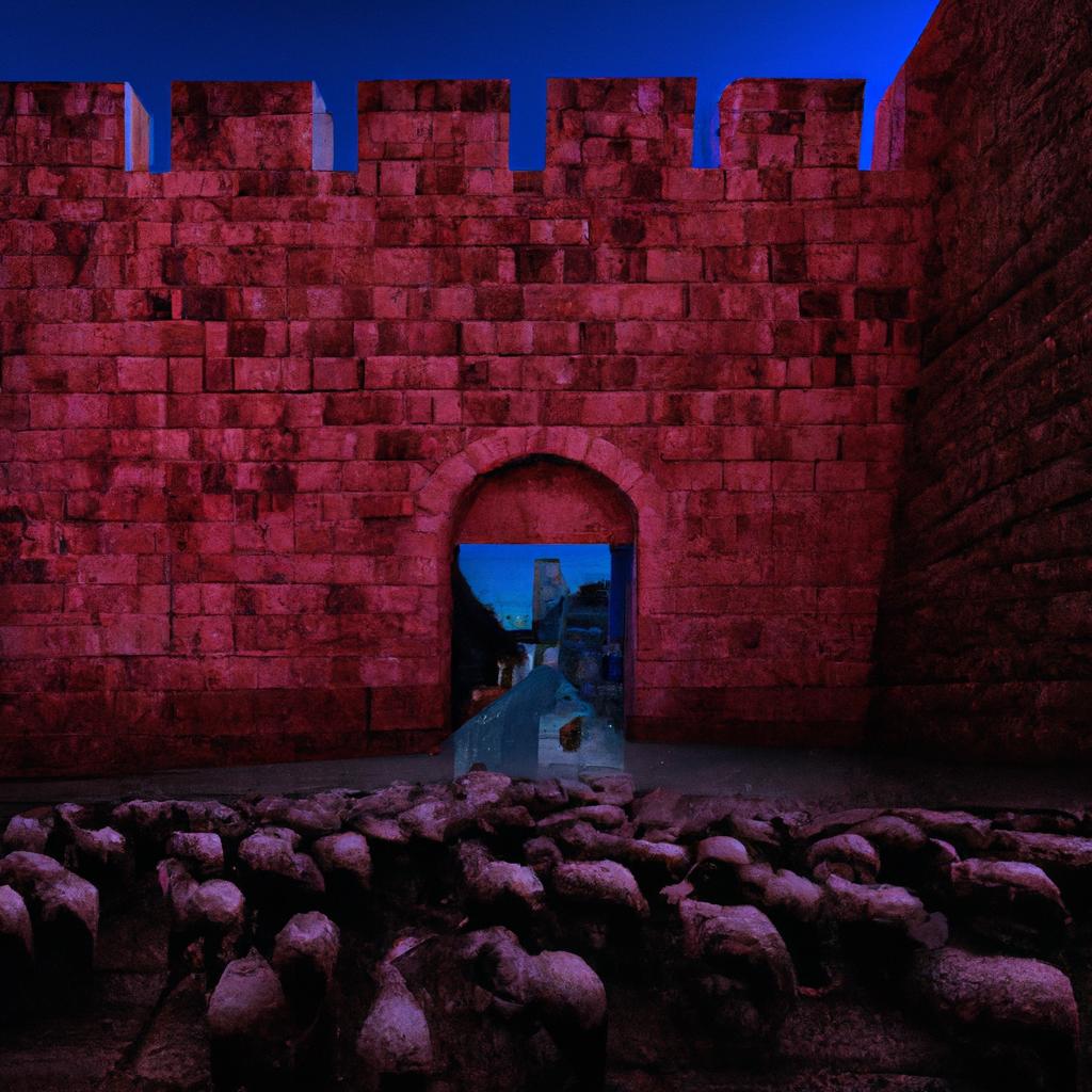 The Sheep Gate Of Jerusalem
